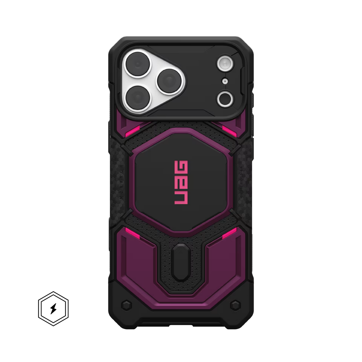 UAG รุ่น Monarch Pro (Cap) - เคส iPhone 17 Pro Max / 18 Pro Max - สี Deep Purple Synth