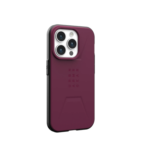 เคส UAG รุ่น Civilian MagSafe - iPhone 15 Pro - สี Bordeaux