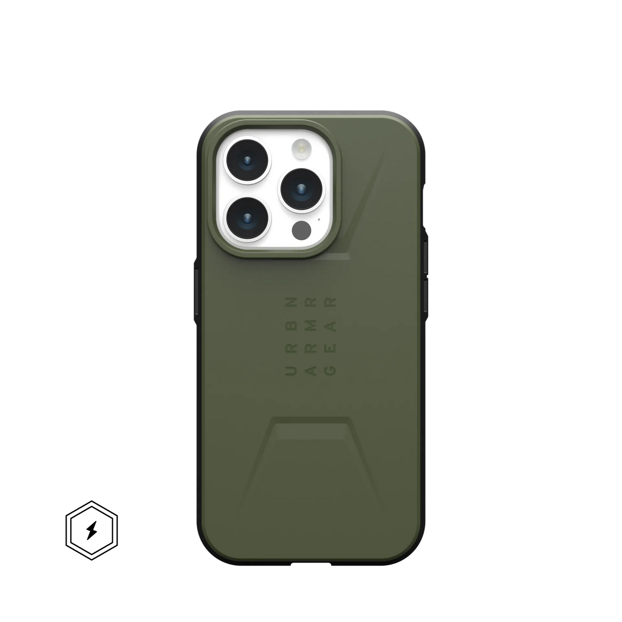 เคส UAG รุ่น Civilian MagSafe - iPhone 15 Pro - สี Olive Drab