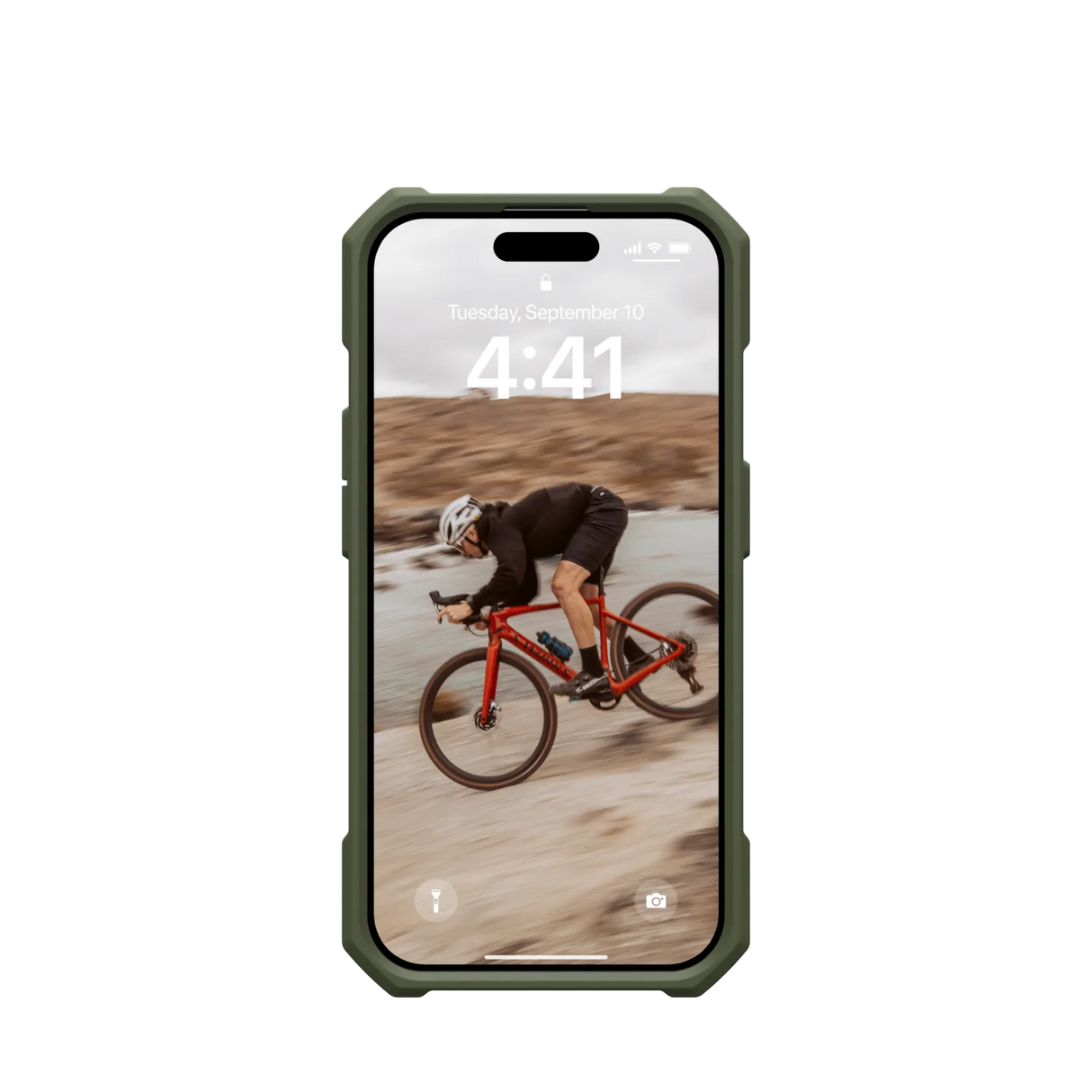 เคส UAG รุ่น Essential Armor MagSafe - iPhone 15 Pro - สี Olive Drab