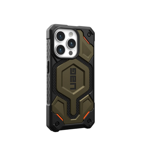 เคส UAG รุ่น Monarch Pro - iPhone 15 Pro - สี Kevlar Element Green