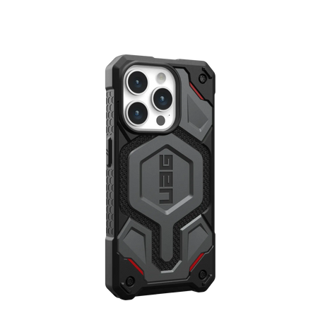 เคส UAG รุ่น Monarch Pro - iPhone 15 Pro - สี Kevlar Silver