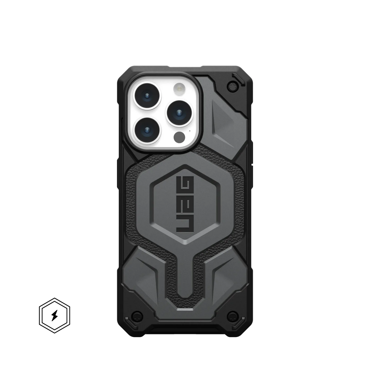 เคส UAG รุ่น Monarch Pro - iPhone 15 Pro - สี Silver