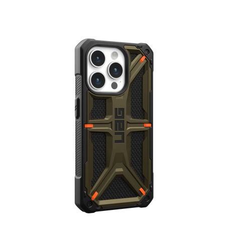 เคส UAG รุ่น Monarch - iPhone 15 Pro - สี Kevlar Element Green