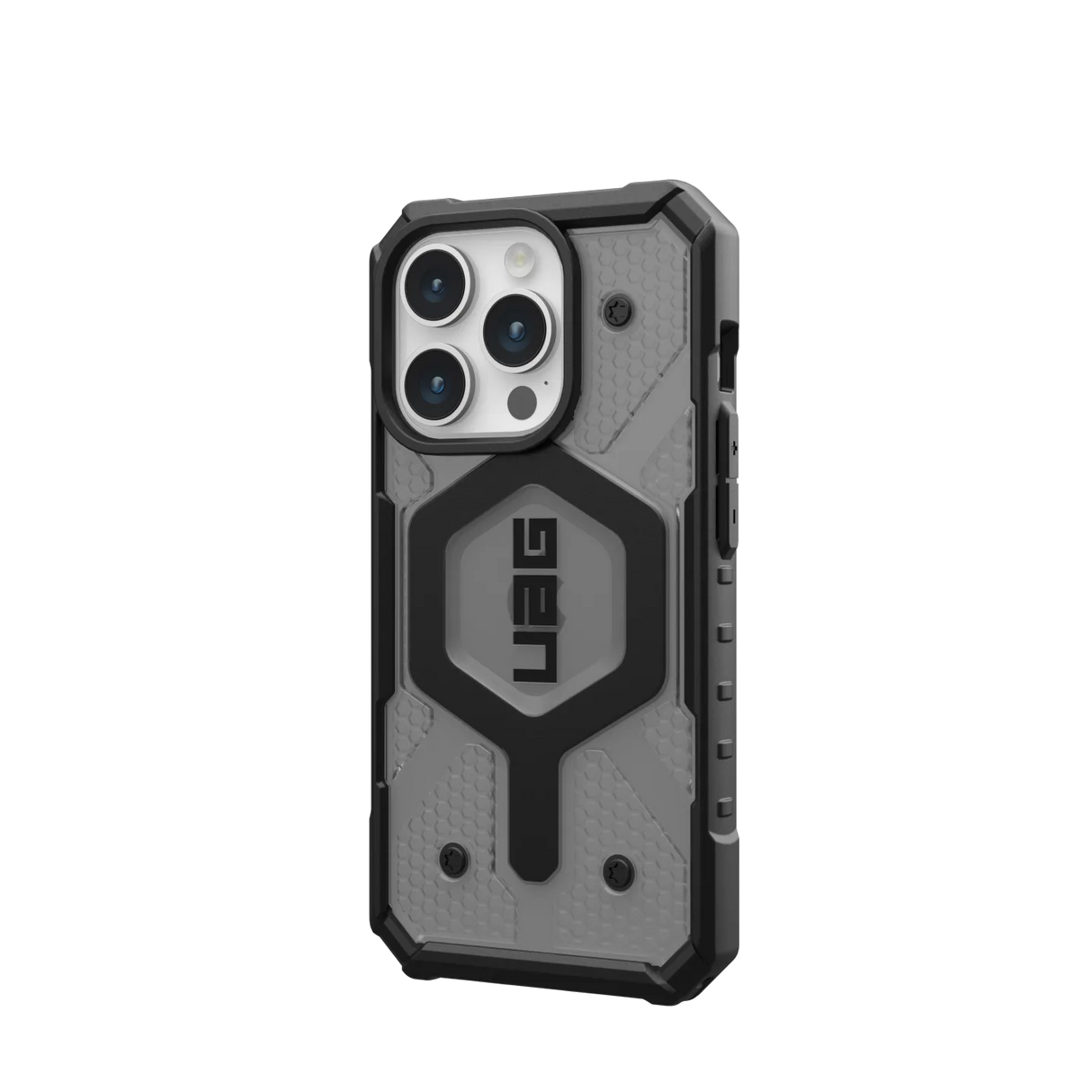 เคส UAG รุ่น Pathfinder Clear MagSafe - iPhone 15 Pro - สี Ash