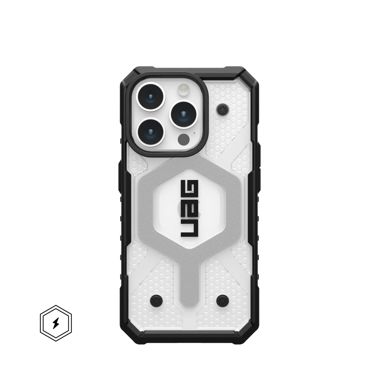 เคส UAG รุ่น Pathfinder Clear MagSafe - iPhone 15 Pro - สี Ice
