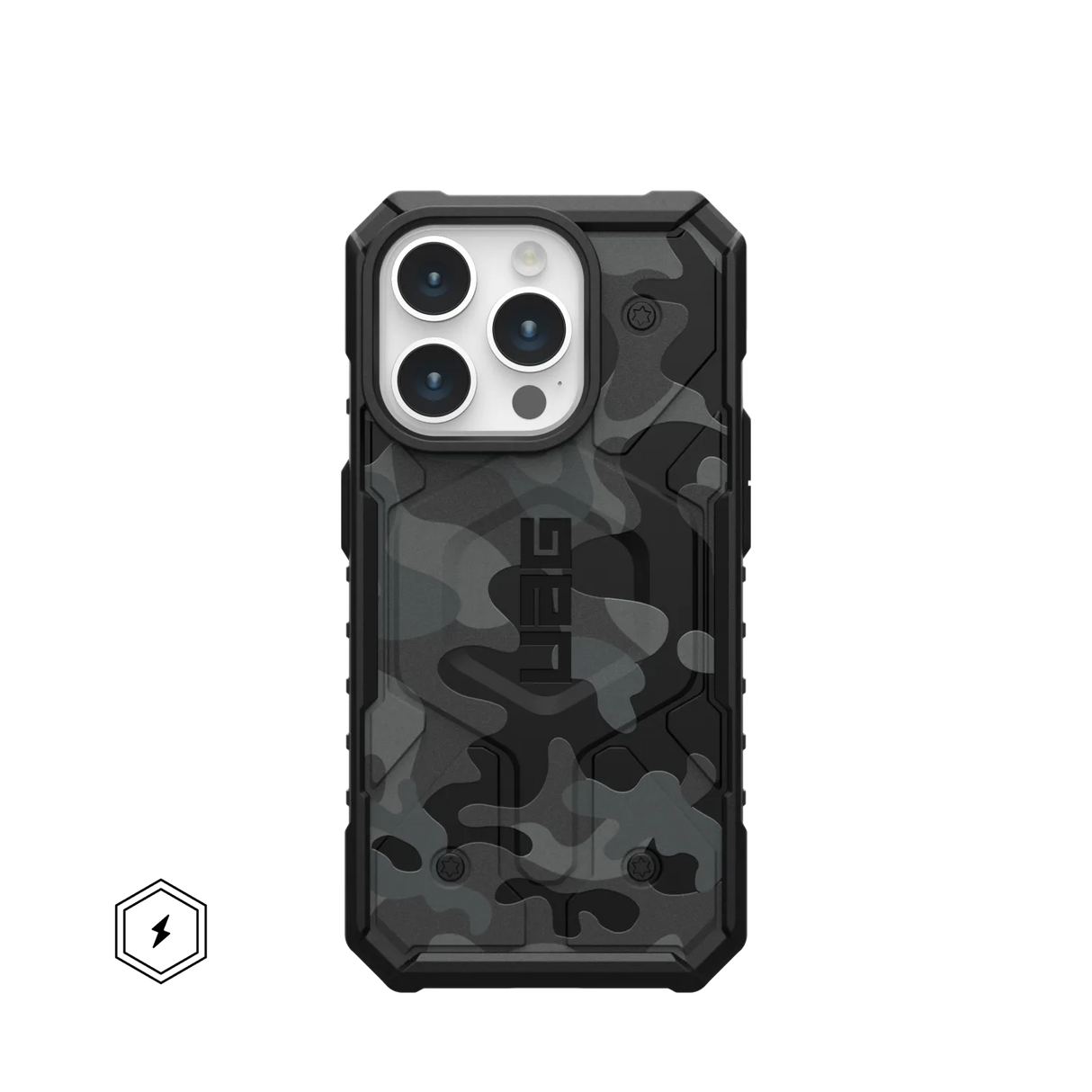 เคส UAG รุ่น Pathfinder SE MagSafe - iPhone 15 Pro - สี Midnight Camo