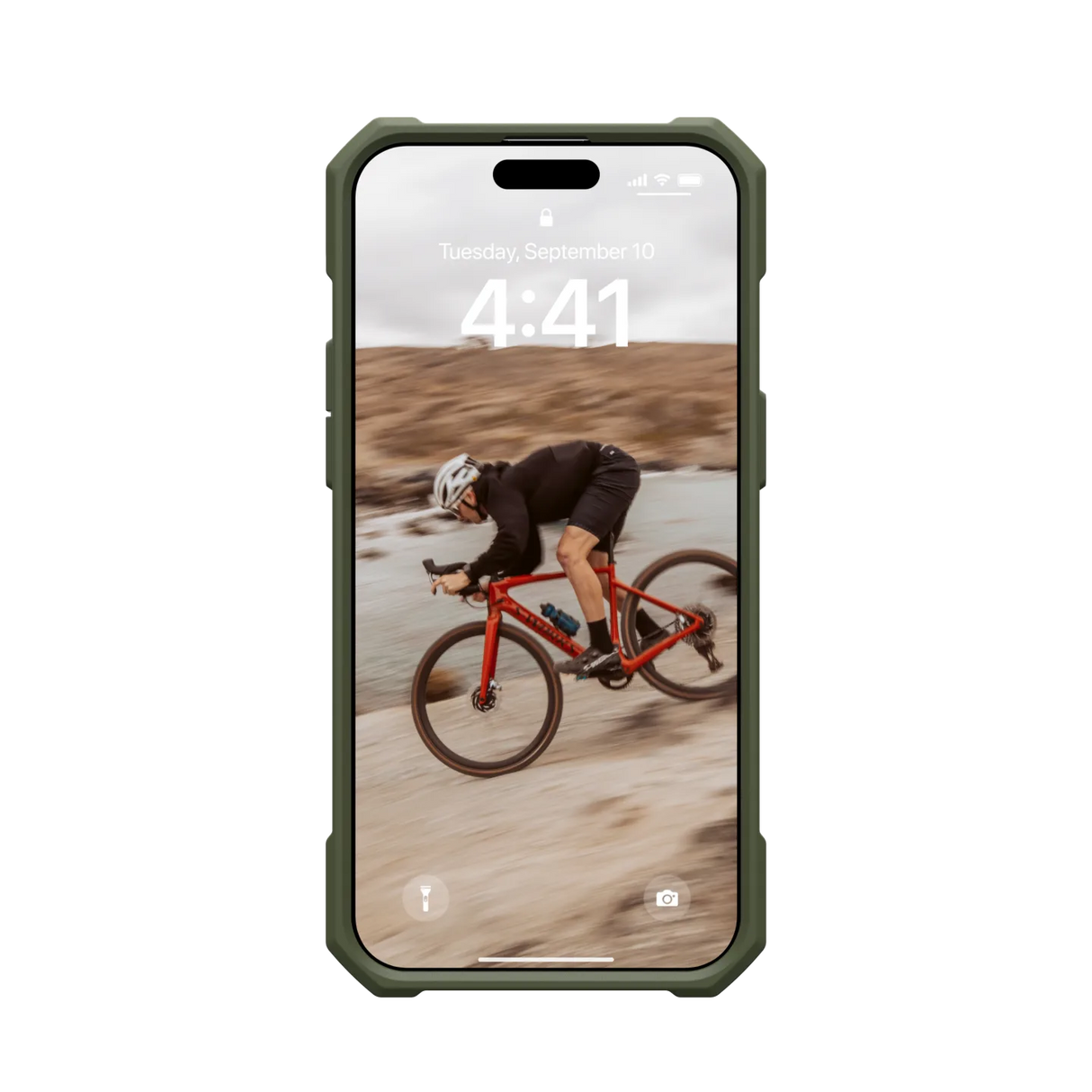 เคส UAG รุ่น Essential Armor MagSafe - iPhone 15 Pro Max - สี Olive Drab