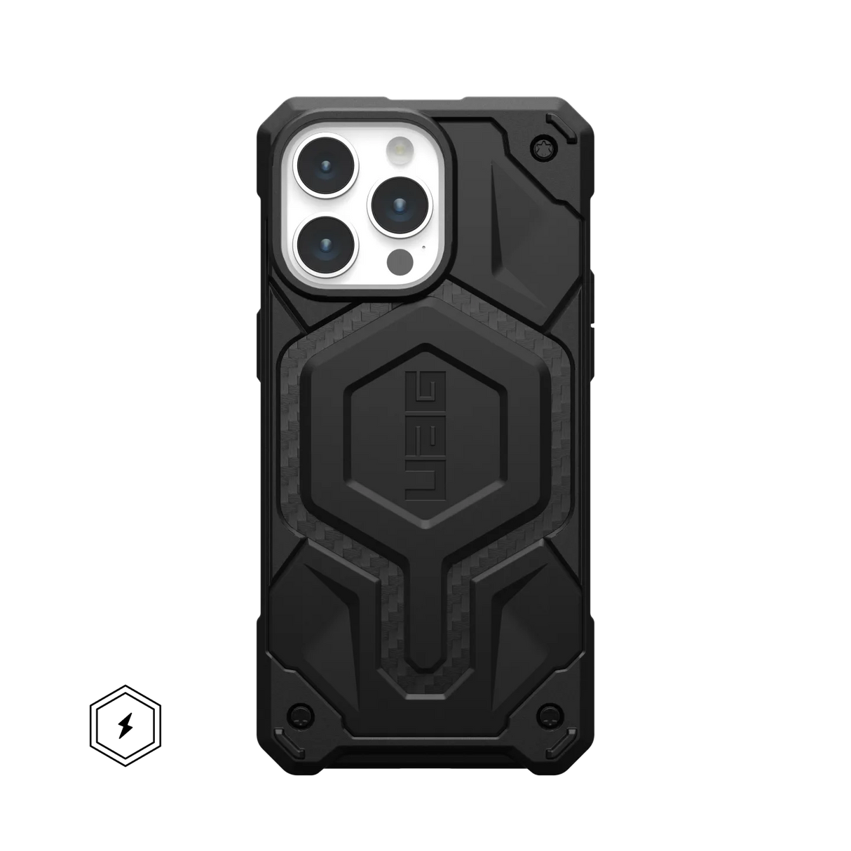 เคส UAG รุ่น Monarch Pro - iPhone 15 Pro Max - สี Carbon Fiber