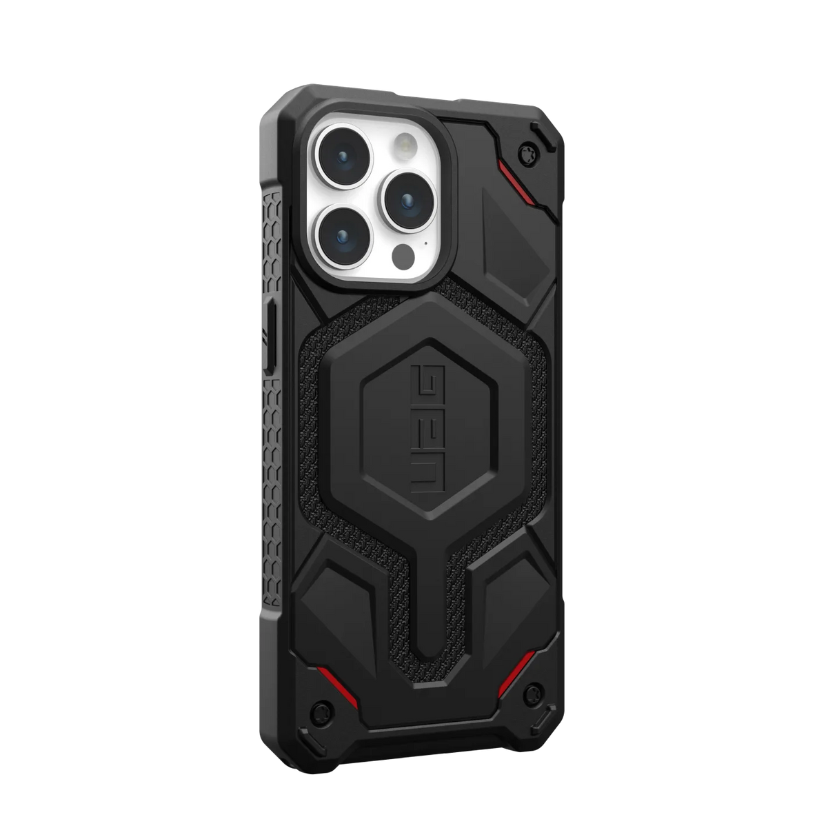เคส UAG รุ่น Monarch Pro - iPhone 15 Pro Max - สี Kevlar Black
