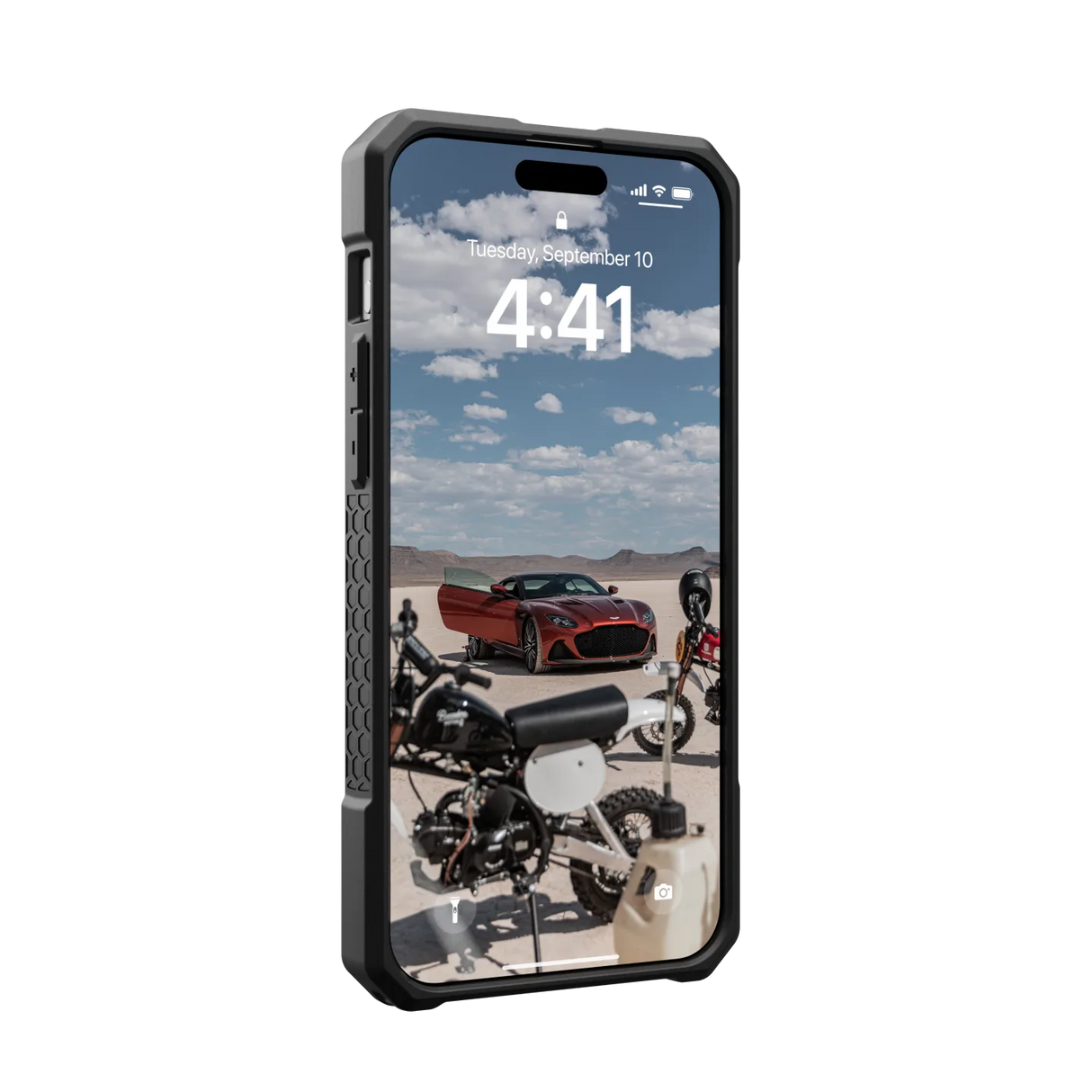 เคส UAG รุ่น Monarch Pro - iPhone 15 Pro Max - สี Kevlar Black