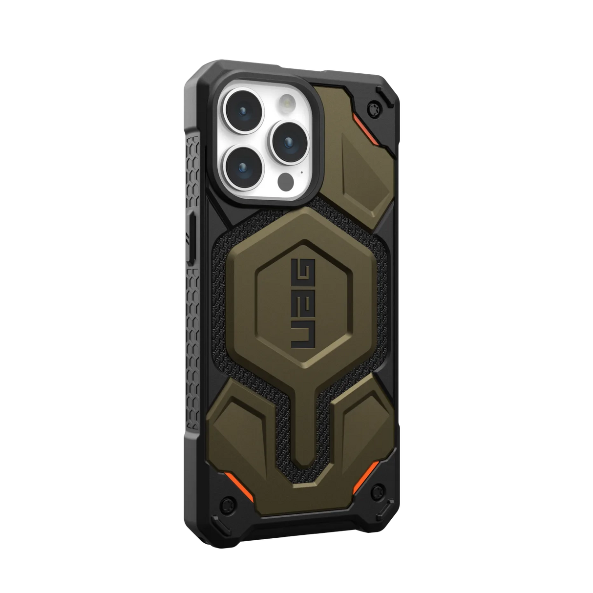 เคส UAG รุ่น Monarch Pro - iPhone 15 Pro Max - สี Kevlar Element Green