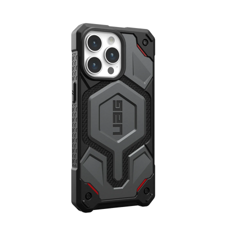 เคส UAG รุ่น Monarch Pro - iPhone 15 Pro Max - สี Kevlar Silver