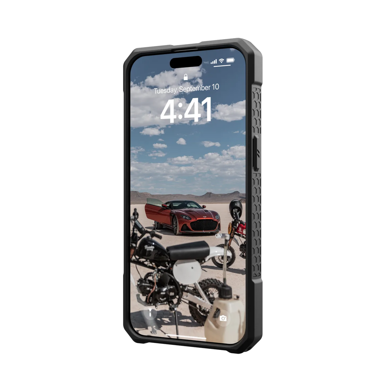 เคส UAG รุ่น Monarch Pro - iPhone 15 Pro Max - สี Silver