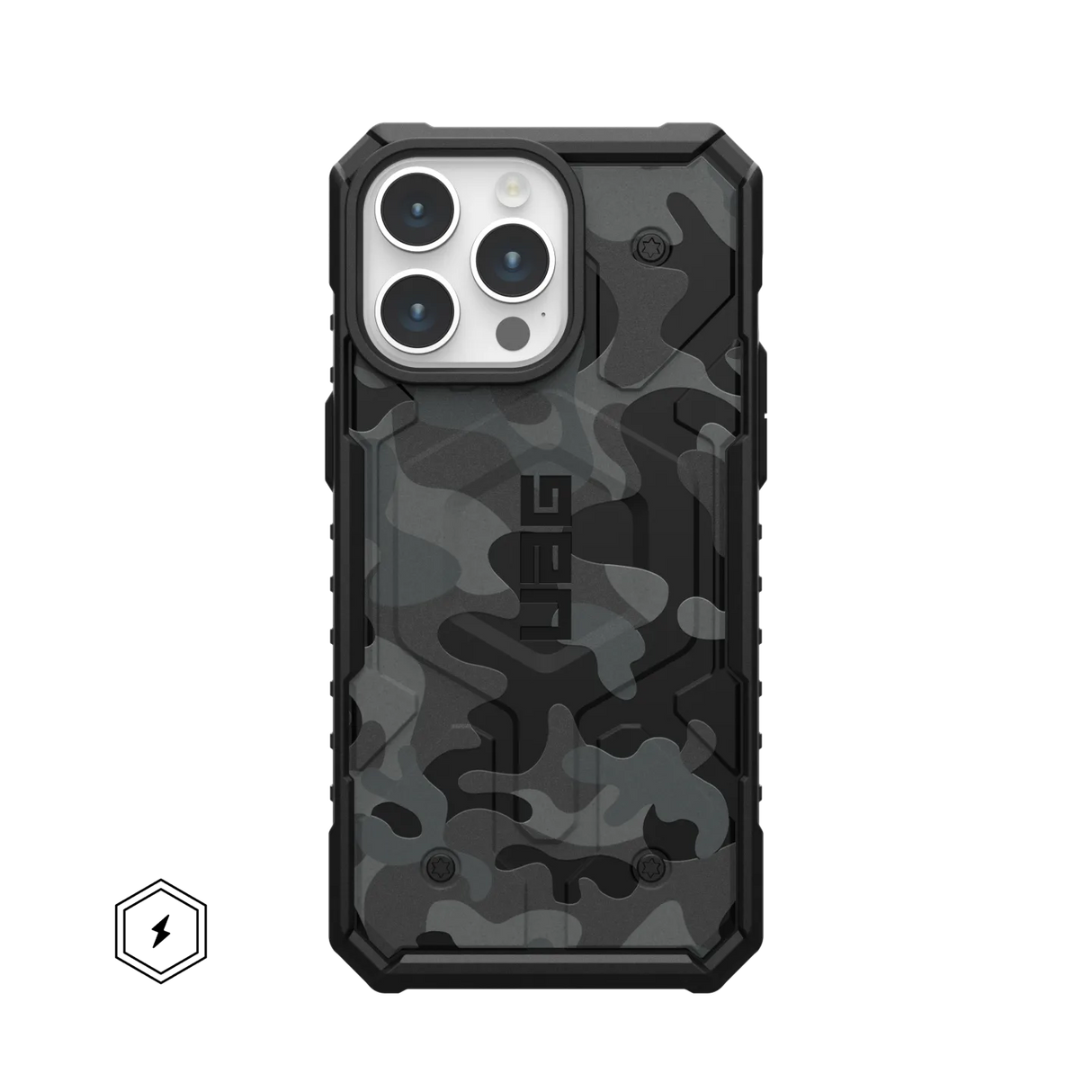 เคส UAG รุ่น Pathfinder SE MagSafe - iPhone 15 Pro Max - สี Midnight Camo