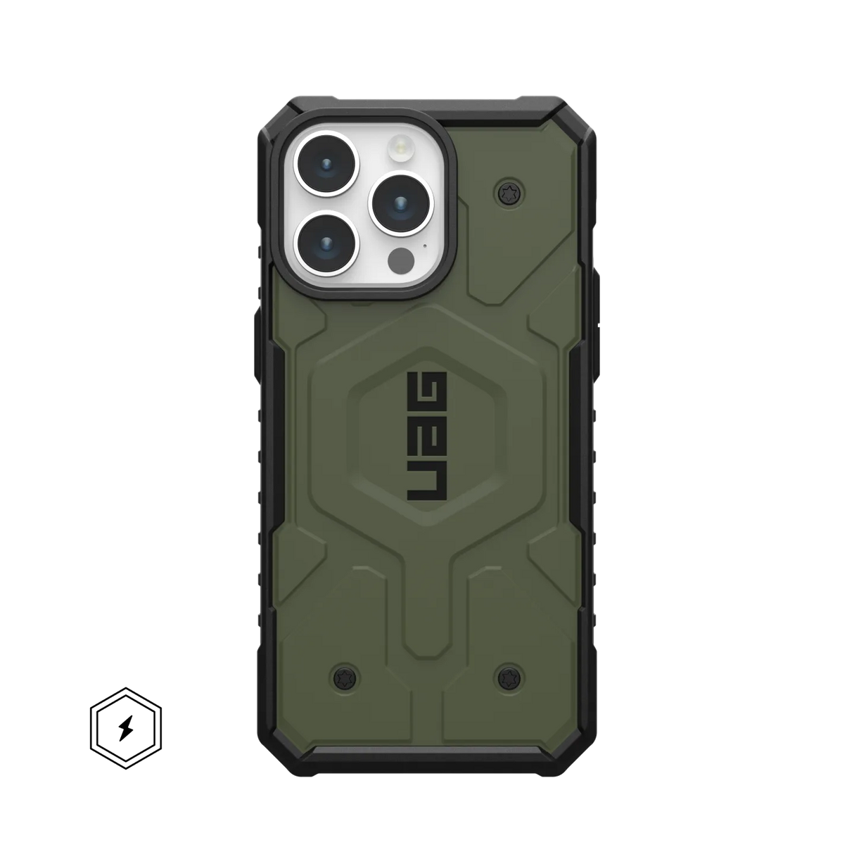 เคส UAG รุ่น Pathfinder MagSafe - iPhone 15 Pro Max - สี Olive Drab