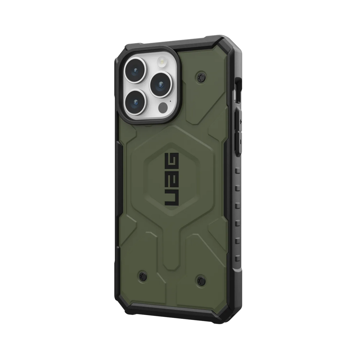 เคส UAG รุ่น Pathfinder MagSafe - iPhone 15 Pro Max - สี Olive Drab