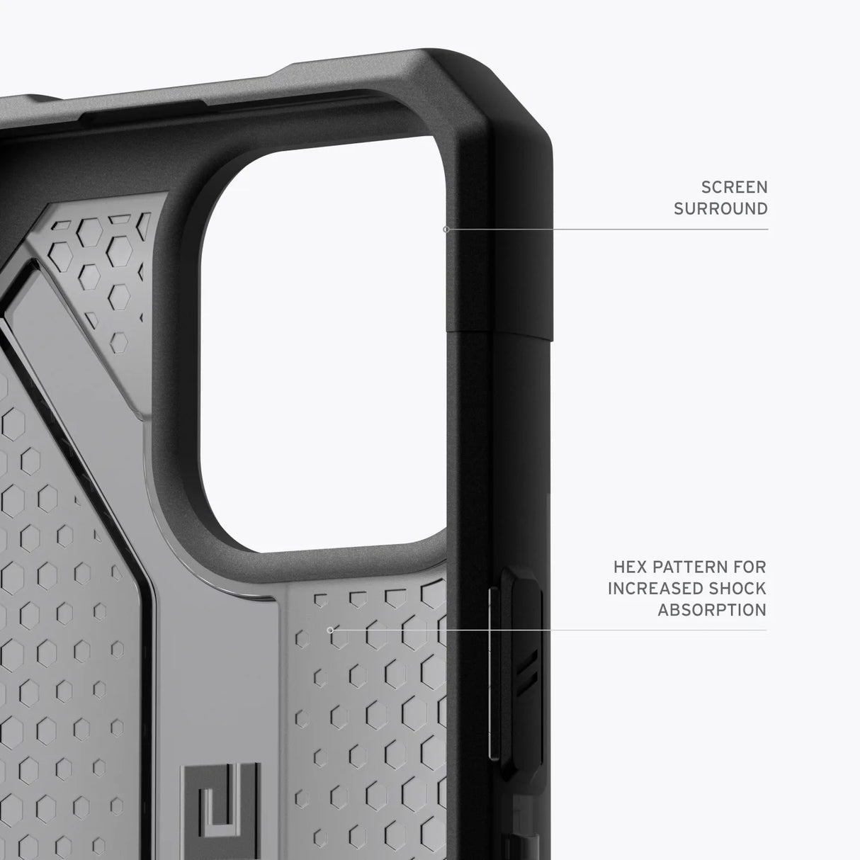 เคส UAG รุ่น Plasma - iPhone 15 Pro Max - สี Ash