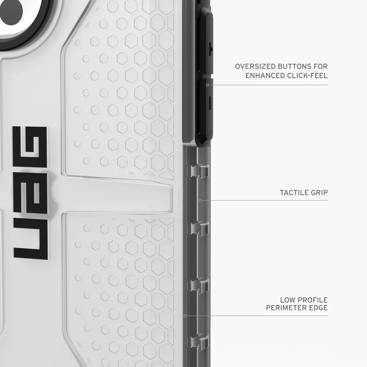 เคส UAG รุ่น Plasma - iPhone 15 Pro Max - สี Ice