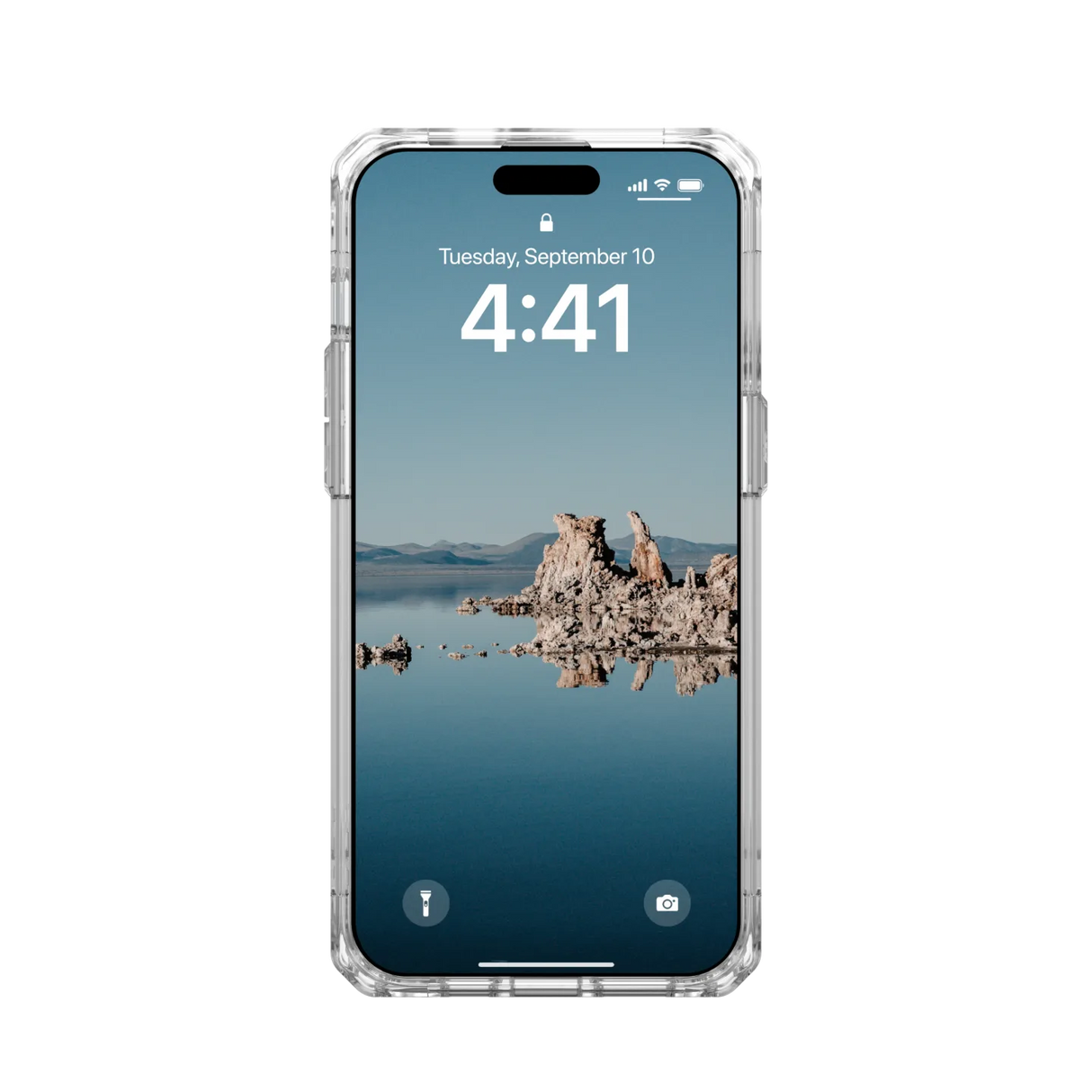 เคส UAG รุ่น Plyo MagSafe - iPhone 15 Pro Max - Ice/Gold