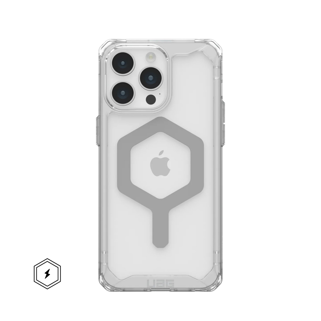 เคส UAG รุ่น Plyo MagSafe - iPhone 15 Pro Max - Ice/Silver