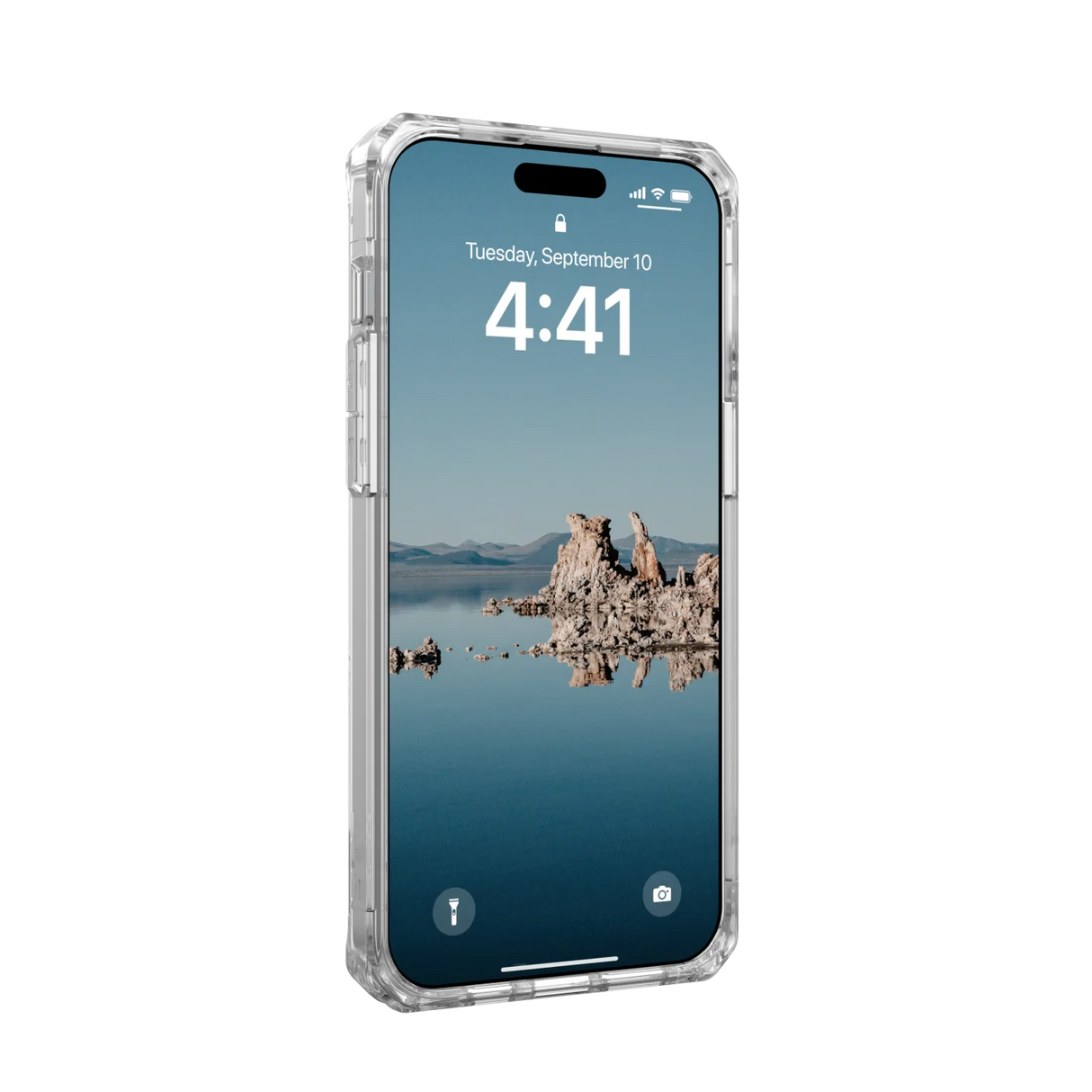 เคส UAG รุ่น Plyo MagSafe - iPhone 15 Pro Max - Ice/White