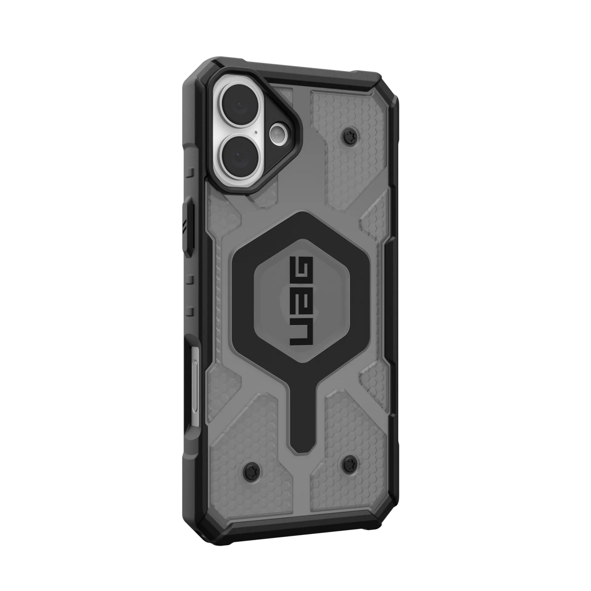 UAG รุ่น Pathfinder Clear Magsafe - เคส iPhone 16 Plus - สี Ash