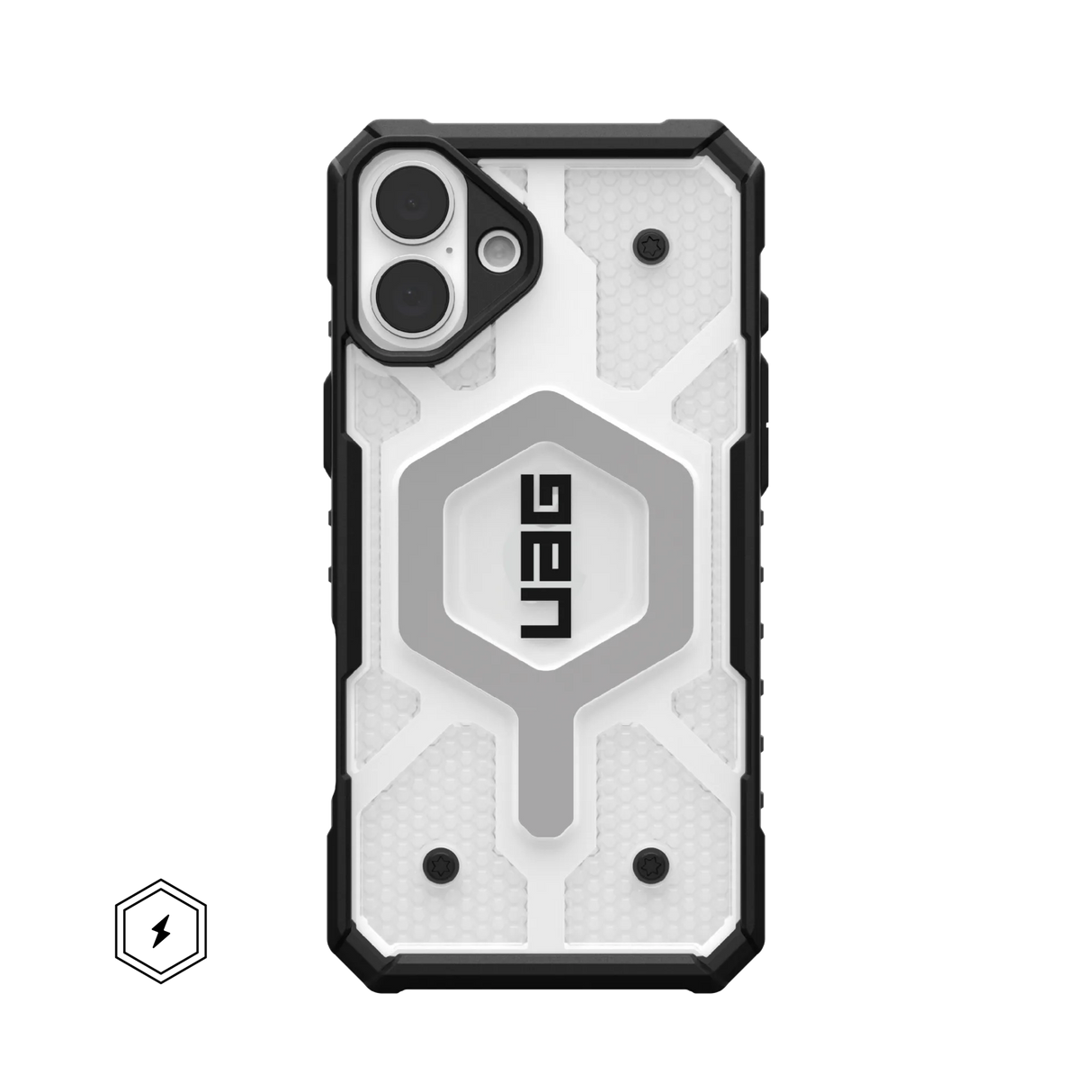 UAG รุ่น Pathfinder Clear Magsafe – เคส iPhone 16 Plus – สี Ice