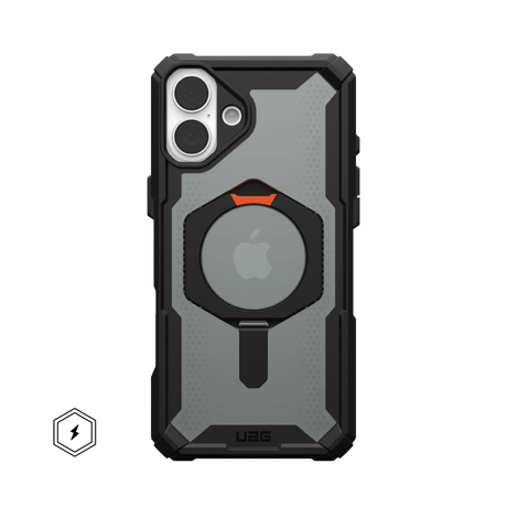UAG รุ่น Plasma XTE Magsafe – เคส iPhone 16 Plus – สี Black/Orange
