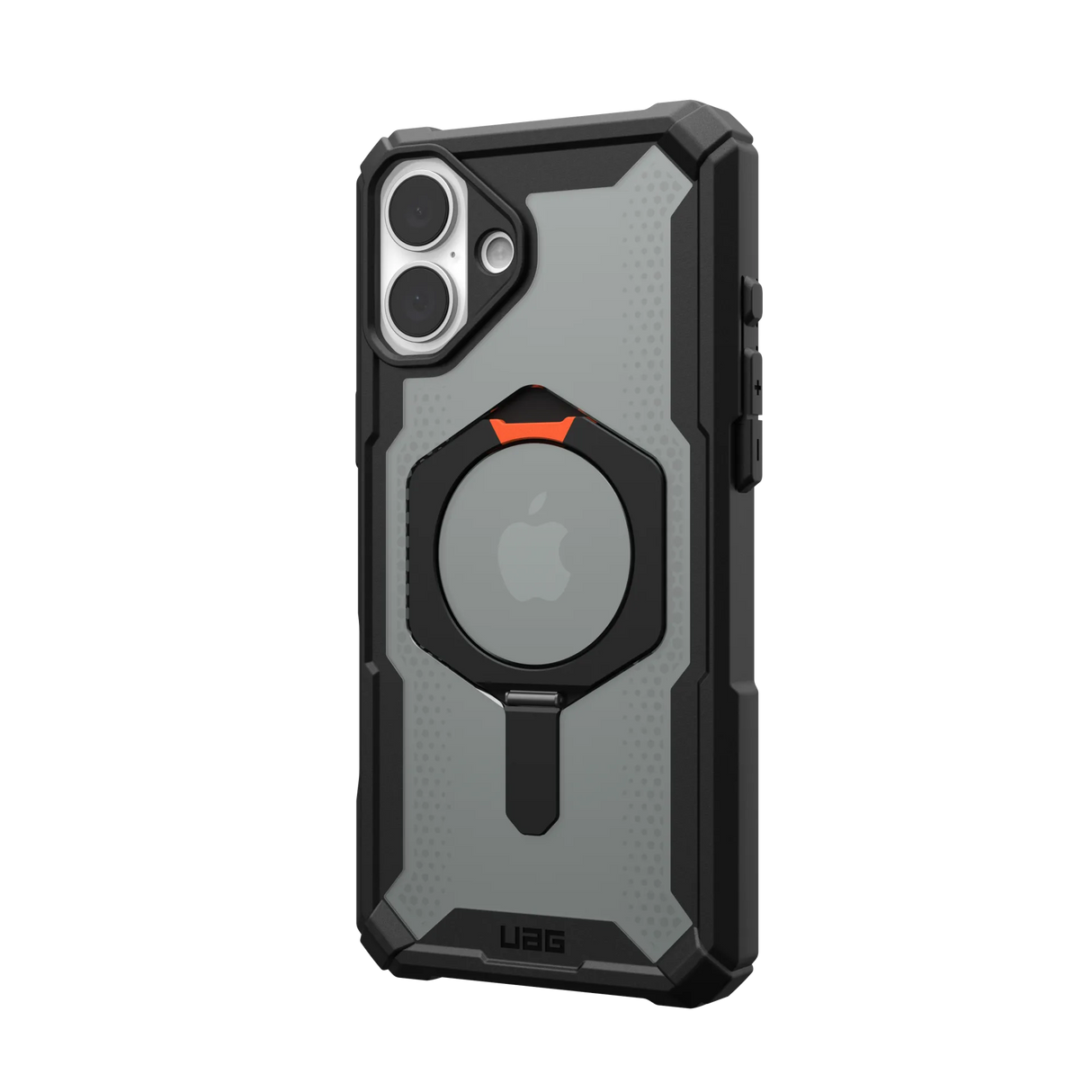 UAG รุ่น Plasma XTE Magsafe – เคส iPhone 16 Plus – สี Black/Orange