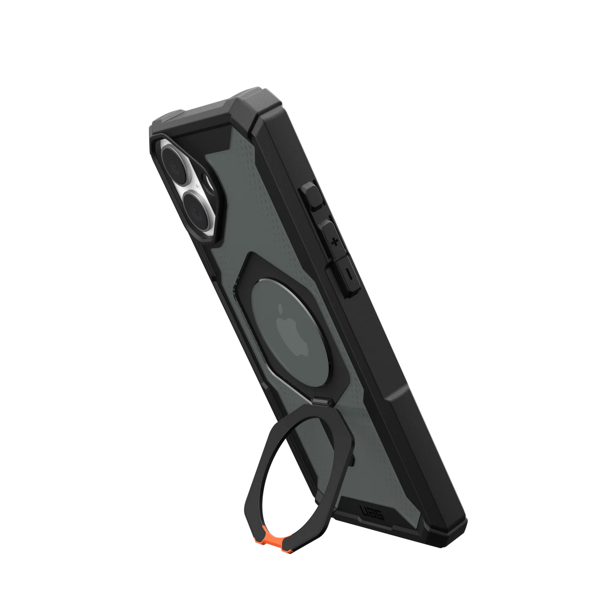 UAG รุ่น Plasma XTE Magsafe – เคส iPhone 16 Plus – สี Black/Orange