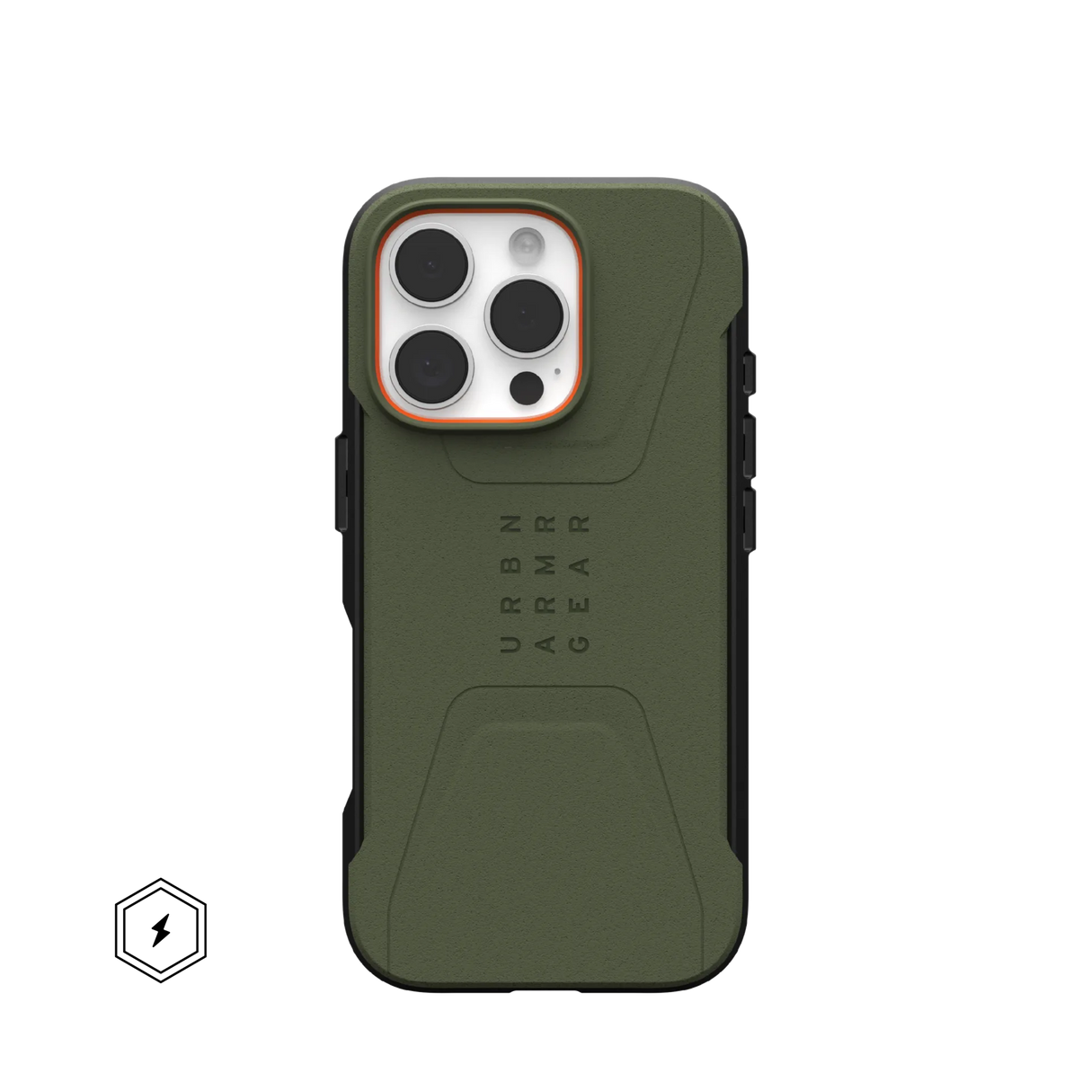 เคส UAG รุ่น Civilian Magsafe - iPhone 16 Pro - สี Olive Darb