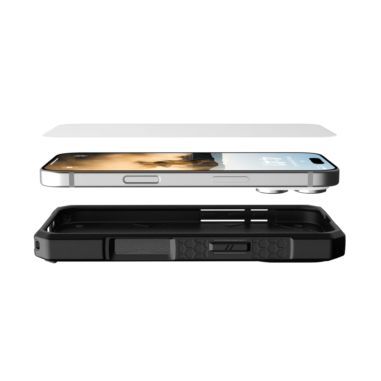 ฟิล์มกระจก UAG รุ่น Glass Shield Ultra - iPhone 16 Pro - สี Clear