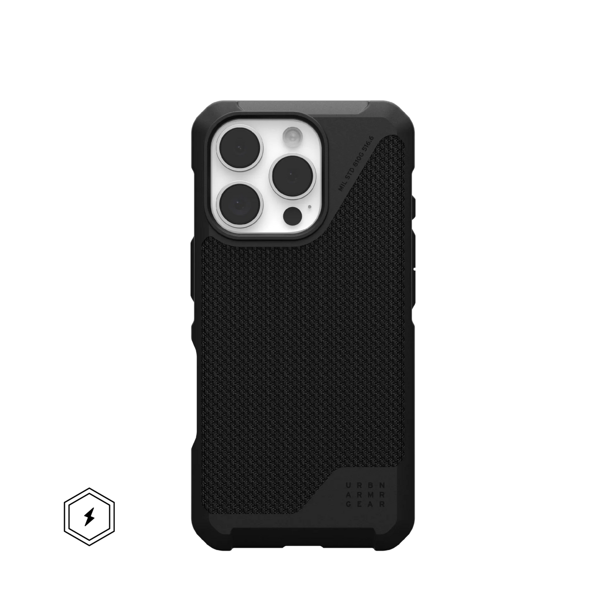 เคส UAG รุ่น Metropolis LT Magsafe - iPhone 16 Pro - สี Kevlar Black