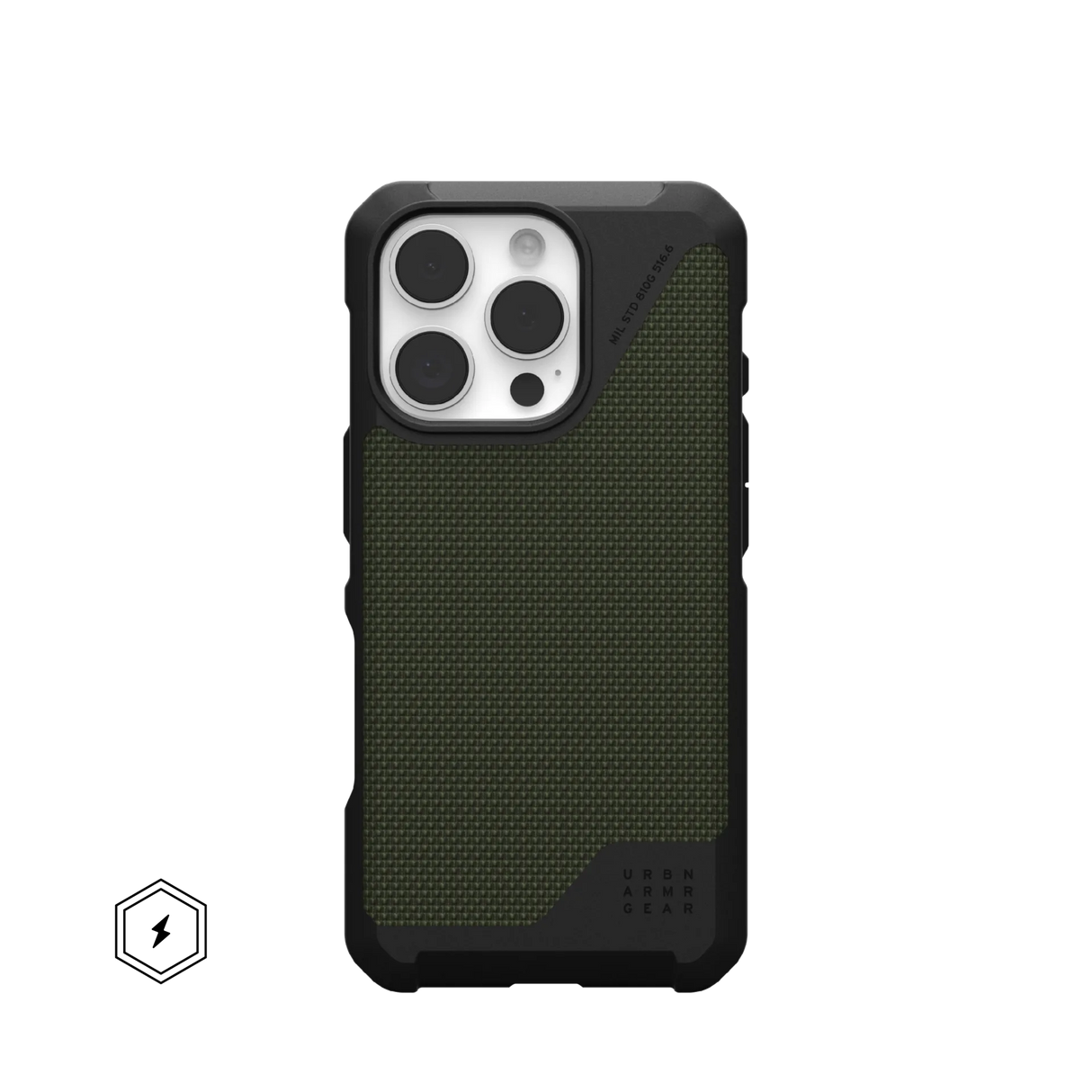 เคส UAG รุ่น Metropolis LT Magsafe - iPhone 16 Pro - สี Kevlar Olive