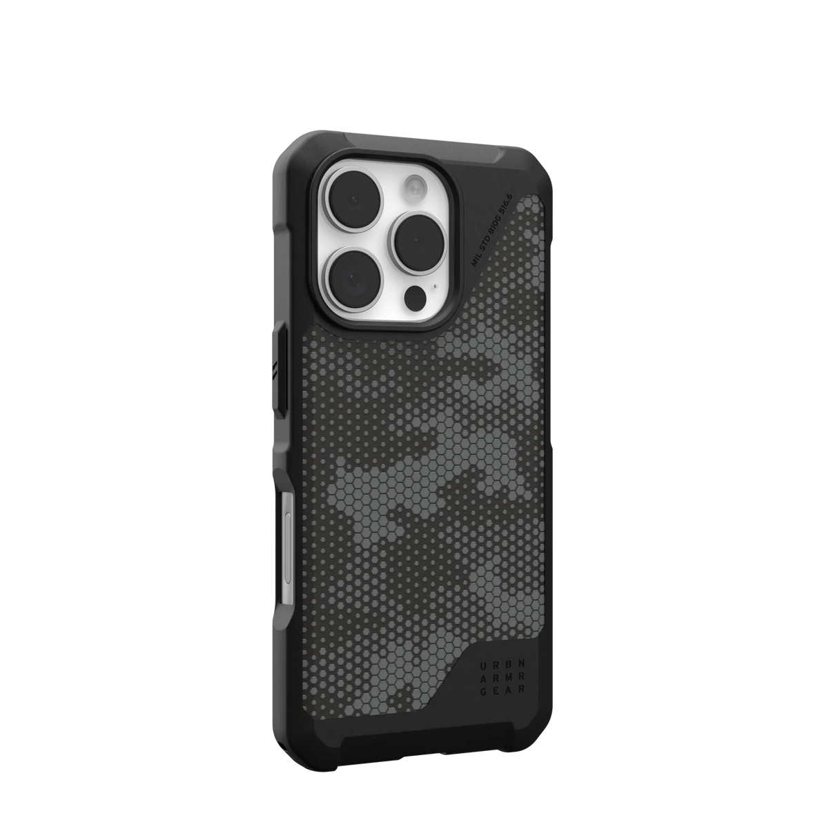 เคส UAG รุ่น Metropolis LT Magsafe - iPhone 16 Pro - สี Micro Hex Camo Graphite