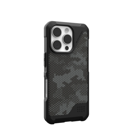 เคส UAG รุ่น Metropolis LT Magsafe - iPhone 16 Pro - สี Micro Hex Camo Graphite