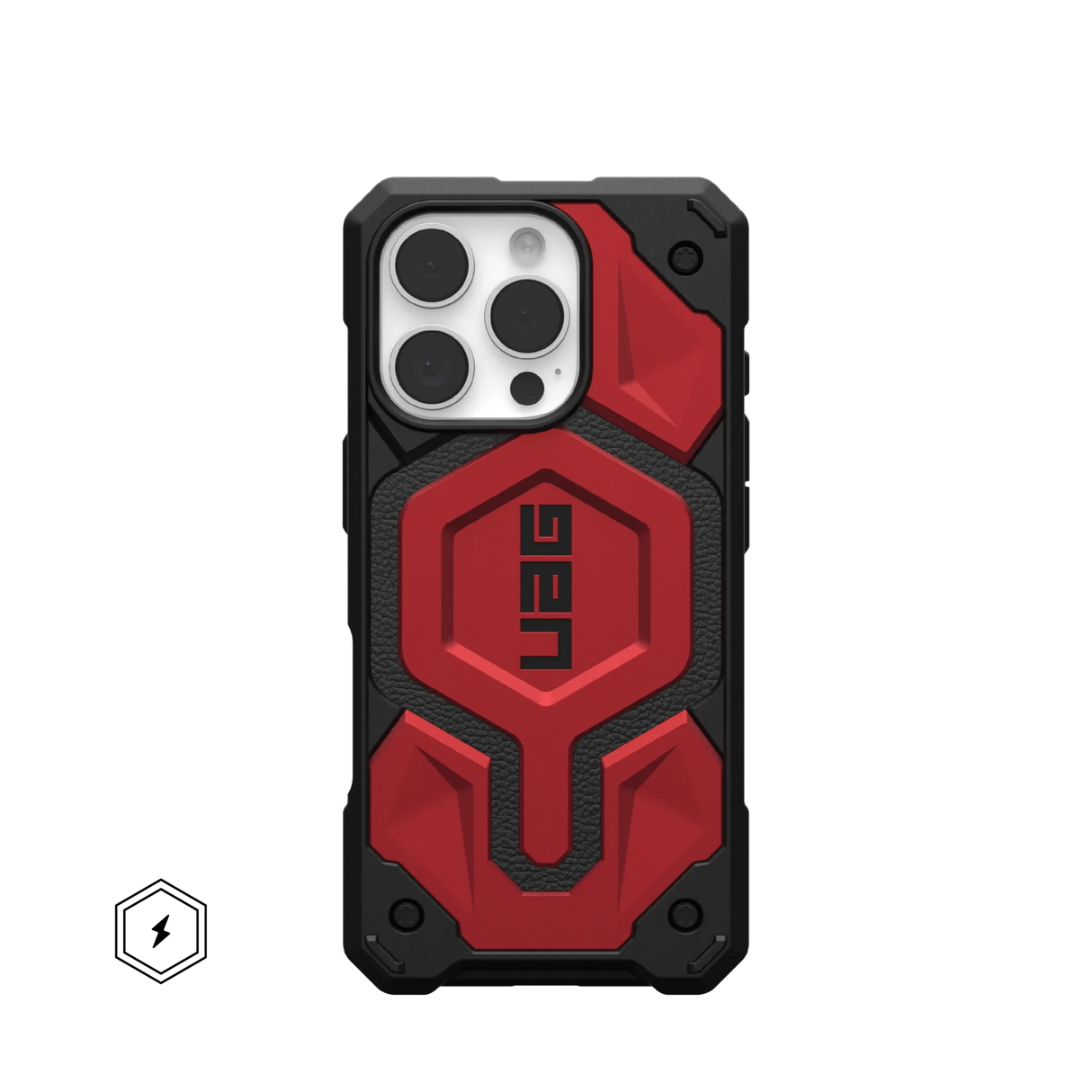 UAG รุ่น Monarch Pro - เคส iPhone 16 Pro - สี Crimson