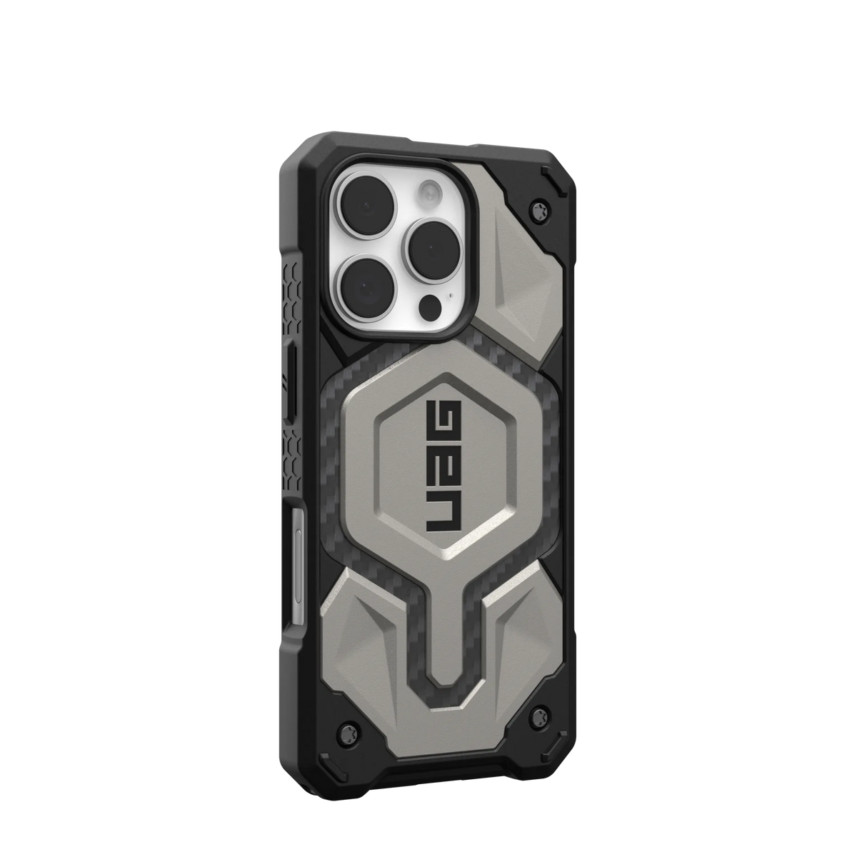 UAG รุ่น Monarch Pro – เคส iPhone 16 Pro – สี Titanium