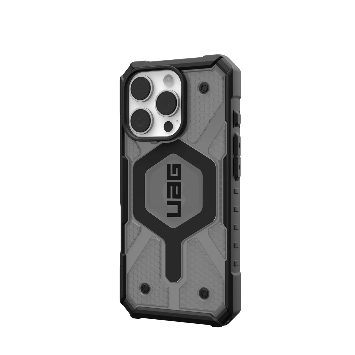 UAG รุ่น Pathfinder Clear Magsafe – เคส iPhone 16 Pro – สี Ash
