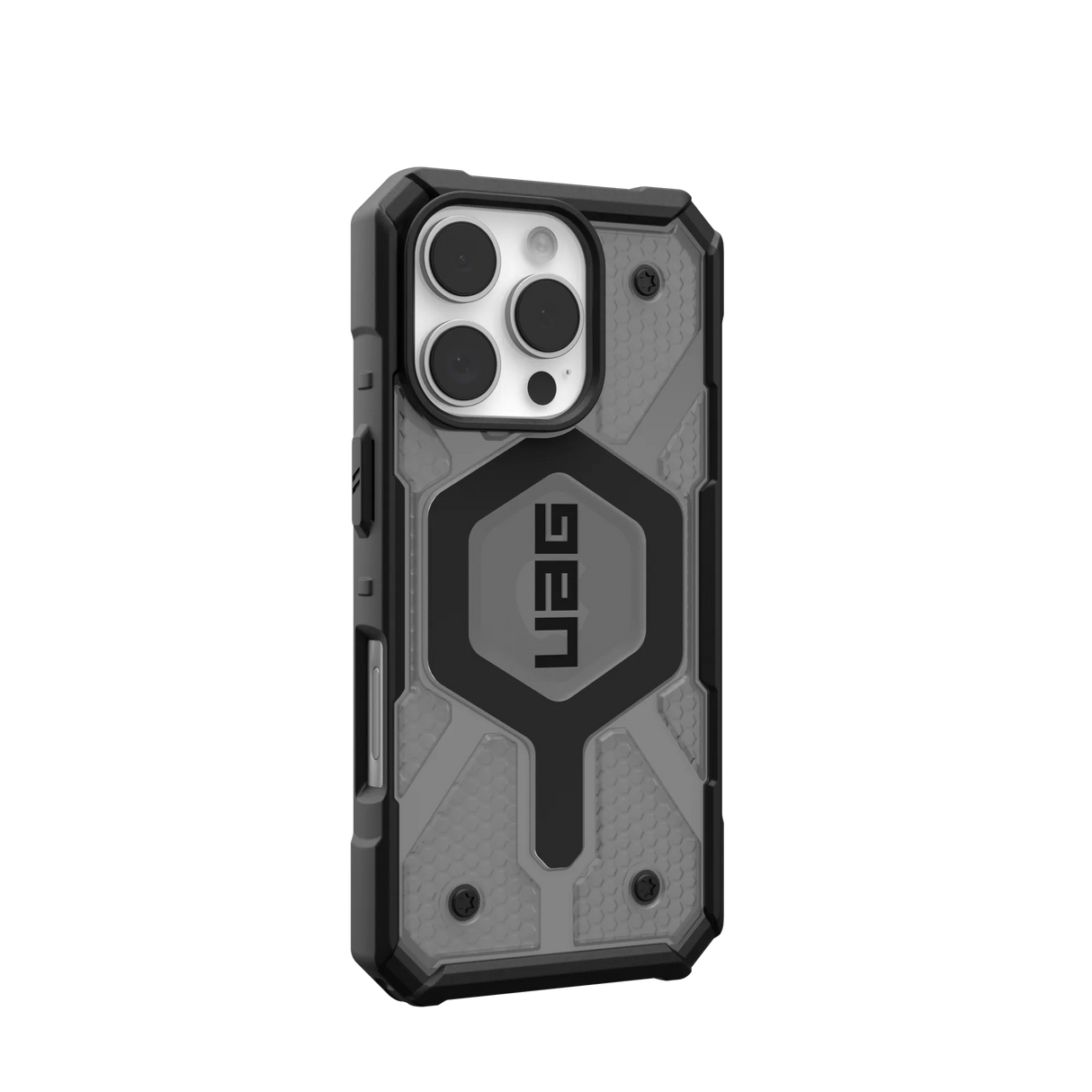 UAG รุ่น Pathfinder Clear Magsafe – เคส iPhone 16 Pro – สี Ash