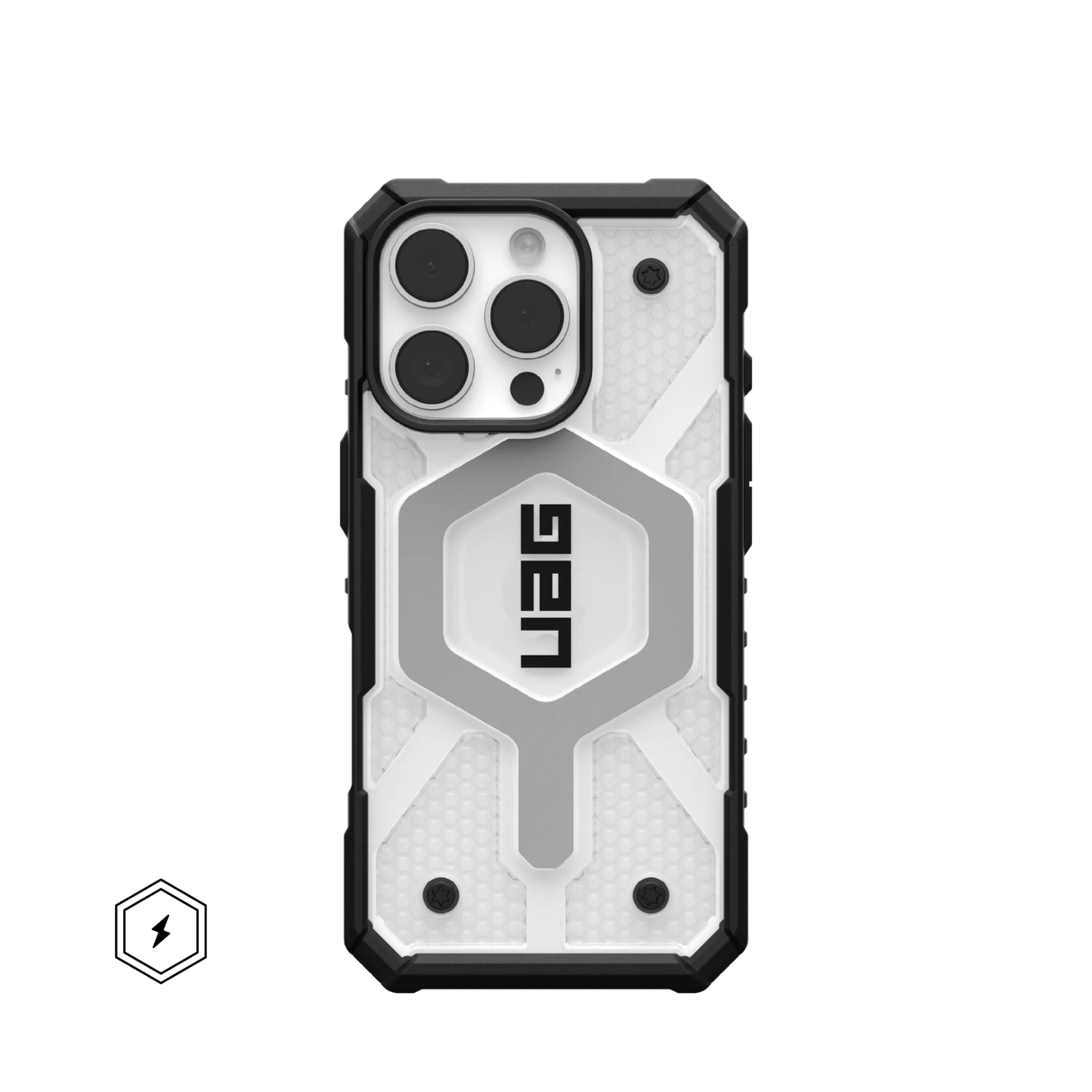 UAG รุ่น Pathfinder Clear Magsafe – เคส iPhone 16 Pro – สี Ice