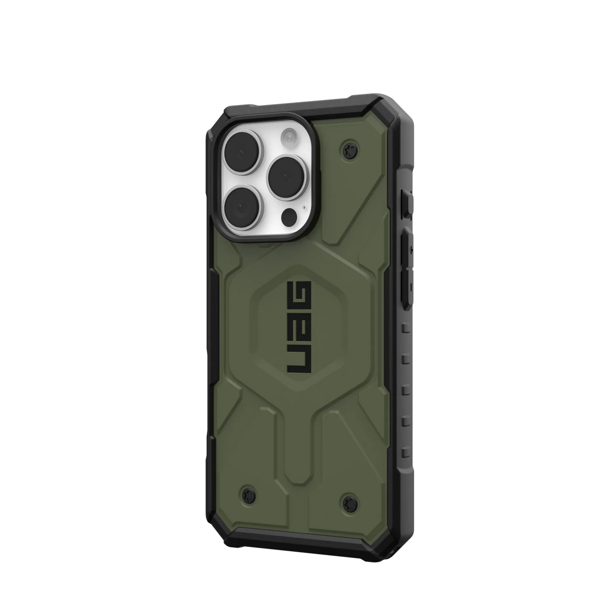 UAG รุ่น Pathfinder Magsafe – เคส iPhone 16 Pro – สี Olive Drab