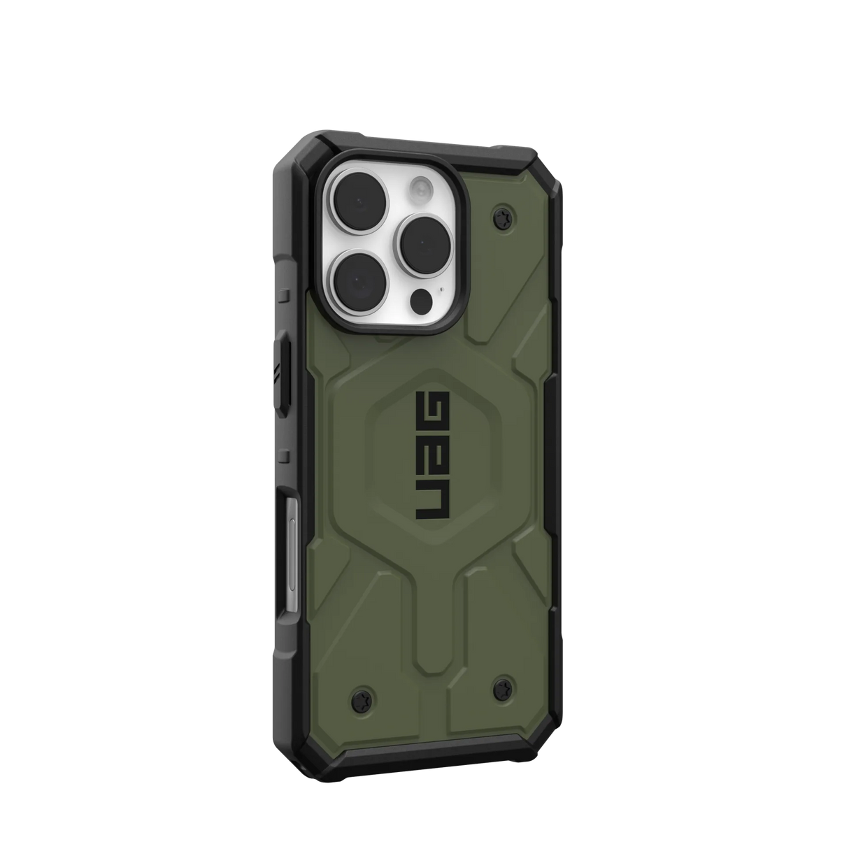 UAG รุ่น Pathfinder Magsafe – เคส iPhone 16 Pro – สี Olive Drab