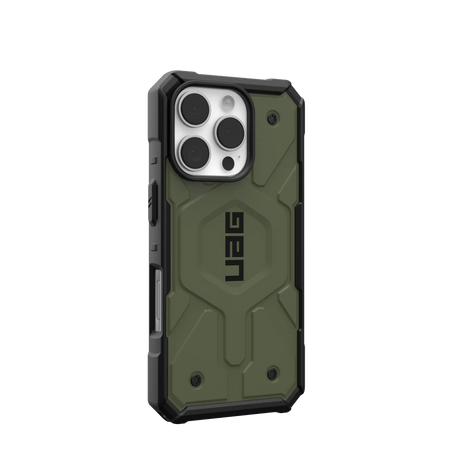 UAG รุ่น Pathfinder Magsafe – เคส iPhone 16 Pro – สี Olive Drab