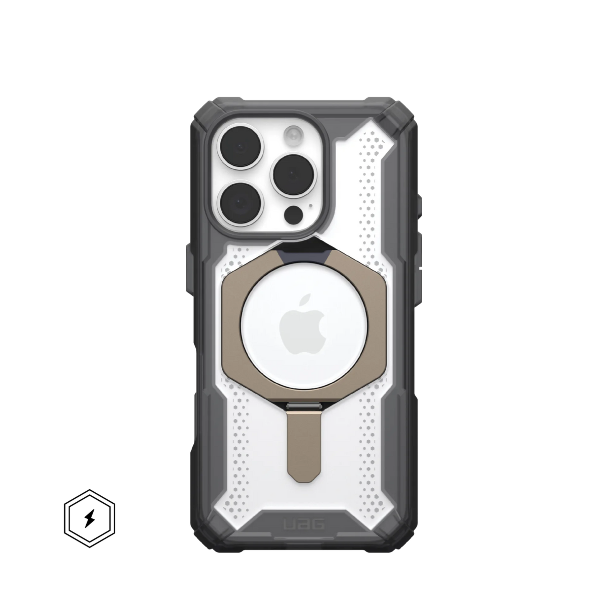 UAG รุ่น Plasma XTE Magsafe – เคส iPhone 16 Pro – สี Ash/Titanium