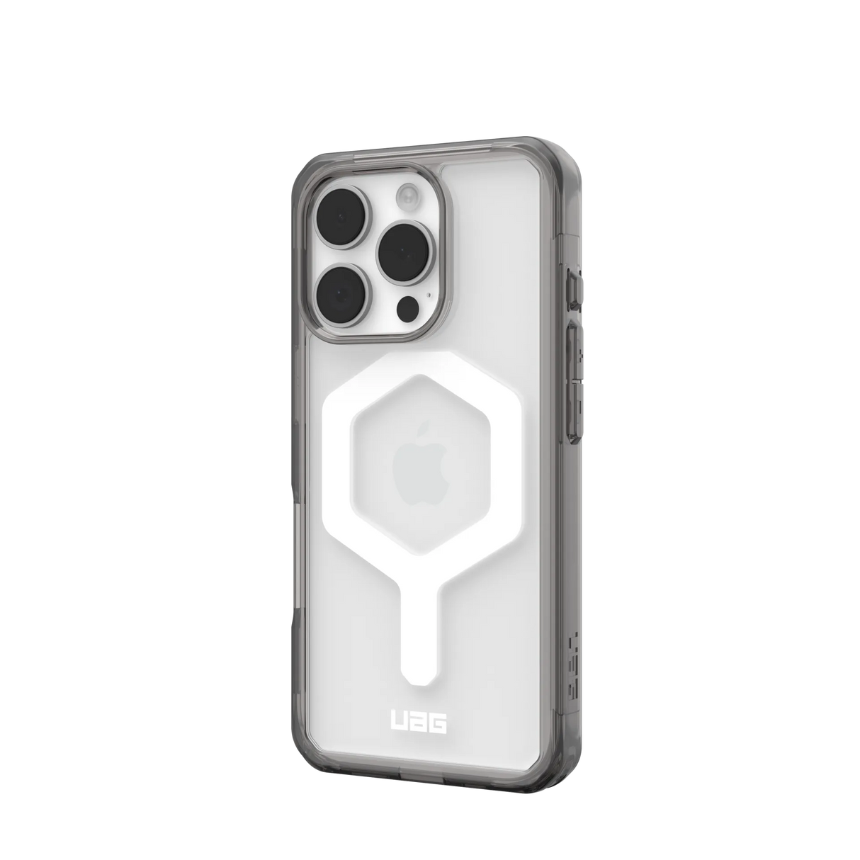 UAG รุ่น Plyo Magsafe – เคส iPhone 16 Pro – สี Ash/White