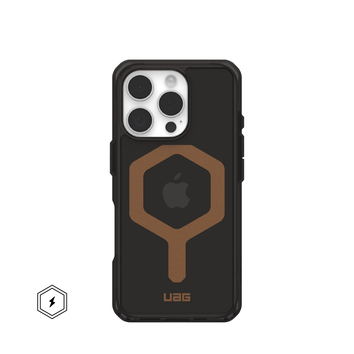 UAG รุ่น Plyo Magsafe – เคส iPhone 16 Pro – สี Black/Bronze