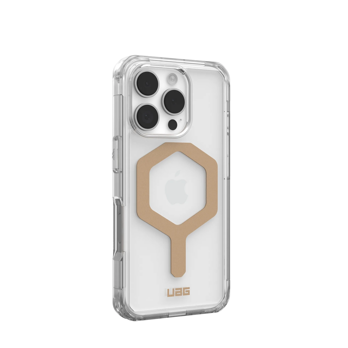 UAG รุ่น Plyo Magsafe – เคส iPhone 16 Pro – สี Ice/Gold