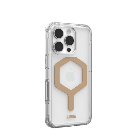 UAG รุ่น Plyo Magsafe – เคส iPhone 16 Pro – สี Ice/Gold